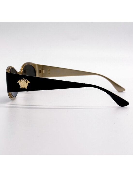 New Verasce VE2263 143387 Black Metal Women Sunglasses